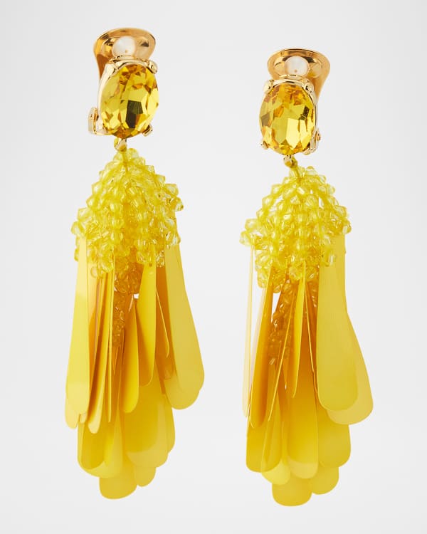 Bottega Veneta Double Chain Earrings | Neiman Marcus
