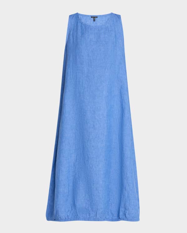 Max Mara Leisure Losanna Gathered Sleeveless Midi Dress