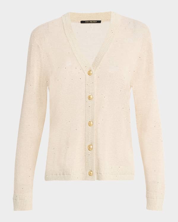 Alice + Olivia Dollie Embellished Cashmere Cardigan | Neiman