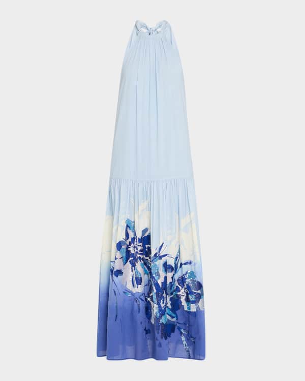 knee length dresses for ladies Petal and Pup Women's Anabelle Halter Neck Midi Dress main image 0