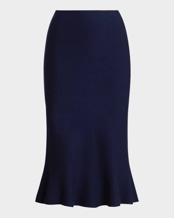 Polo Ralph Lauren Lambskin Leather Pencil Skirt | Neiman Marcus Polo Ralph Lauren Lambskin Leather Pencil Skirt | Neiman Marcus