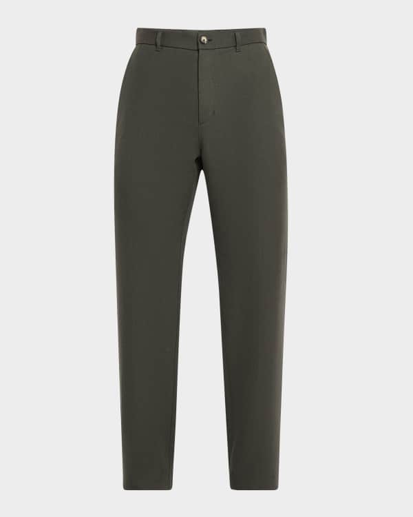 Burberry Men's Vine Rose-Print Pants | Neiman Marcus