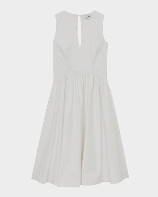 green emerald velvet dress Staud Wells Dress – Erica Wilson main image 1