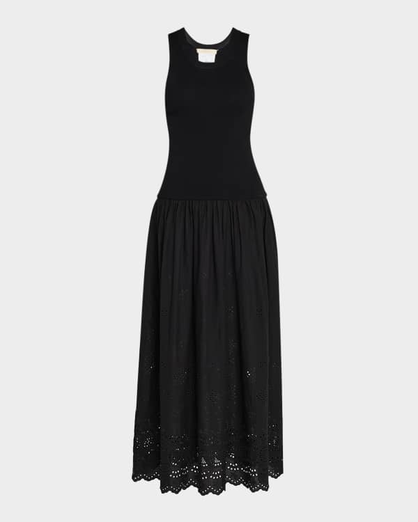 Basil Open-Back Midi Dress