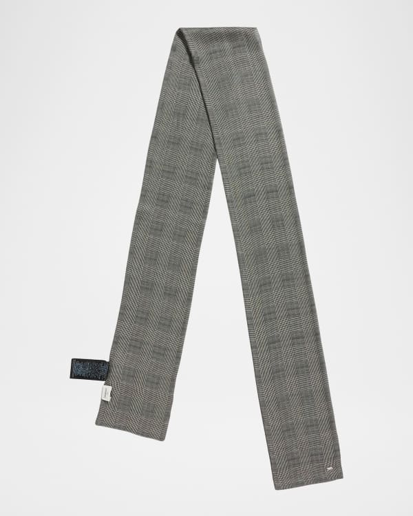 RALPH LAUREN PURPLE LABEL シルク100大判 ポンチョ Ralph Lauren Purple Label Men's Dotted Silk Scarf | Neiman