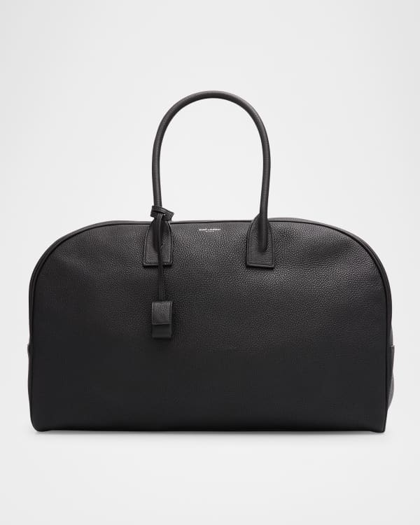 Saint Laurent Men's Nuxx Quilted Leather Duffel Bag | Neiman Marcus