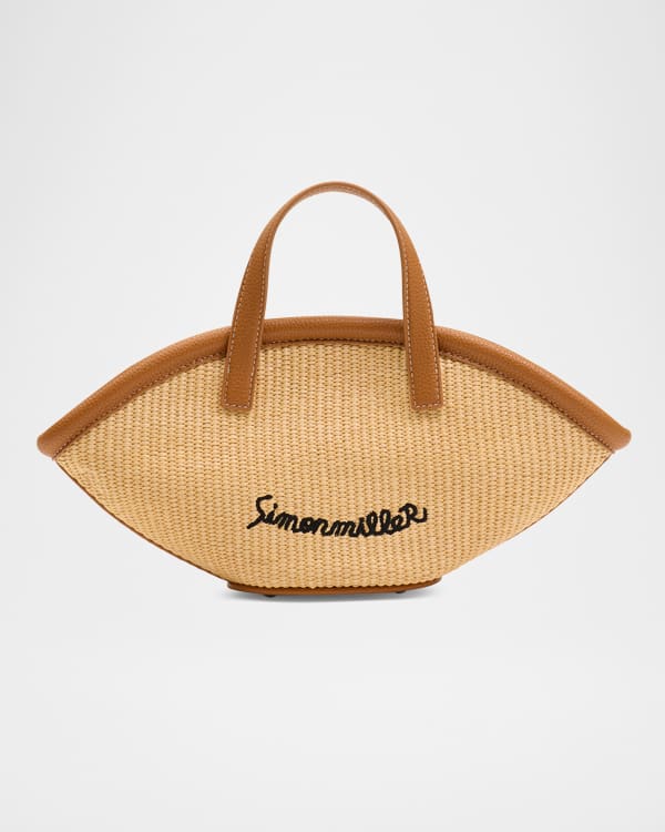 かごバッグ RABANNE RAFFIA TOTE BAG WITH SIGNATURE 1969 DISCS Rabanne Cabas Disc Raffia Tote | Saks Fifth Avenue