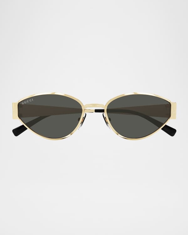 Gucci Embellished Acetate Cat-Eye Sunglasses | Neiman Marcus
