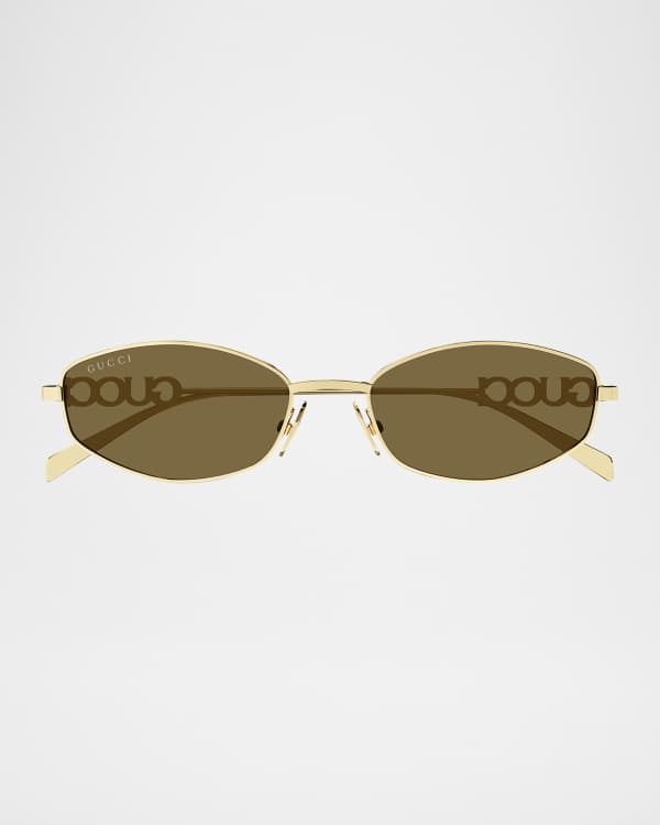 サングラス GUCCI Two-Tone Acetate And l Sunglasses Cat eye acetate sunglasses in black acetate | GUCCI® US