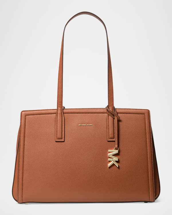 MICHAEL Michael Kors Hamilton Large Leather Tote Bag | Neiman Marcus