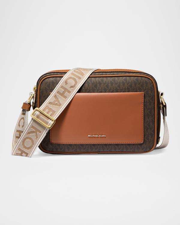MICHAEL Michael Kors Sia Small Double-Zip Crossbody Bag | Neiman