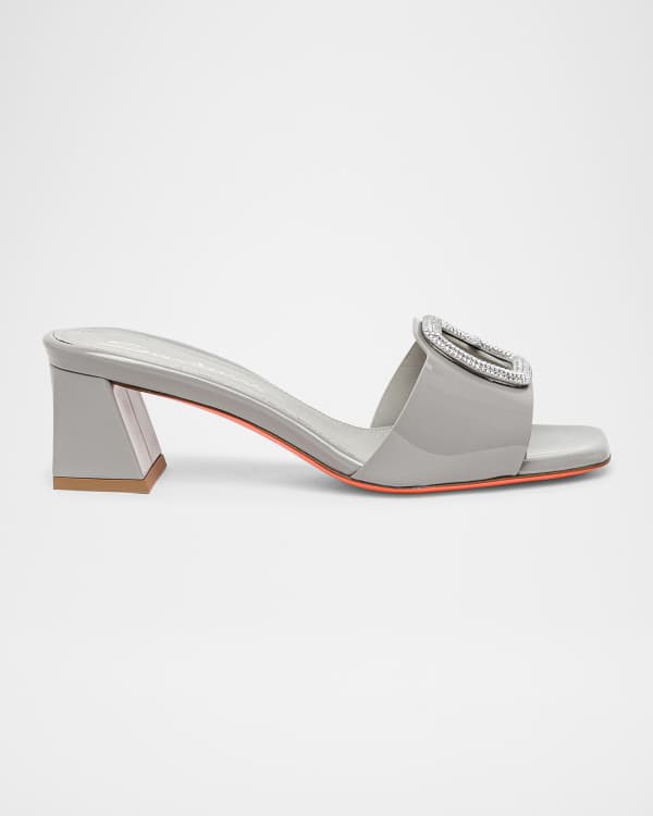 Tory Burch Kira Leather Dual-Band Sport Mule Sandals