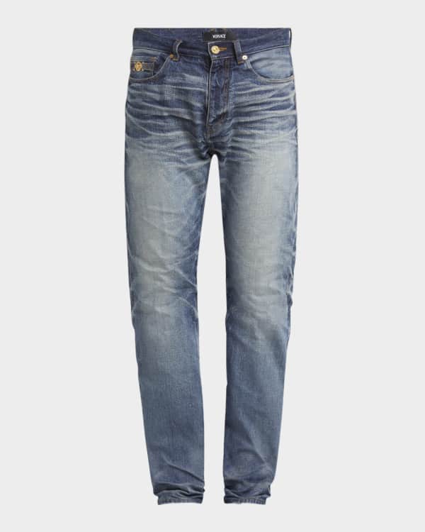 【送料&関税込】Versace starry Sky Boyfriend Versace Men's Starry Sky Embellished Jeans | Neiman Marcus