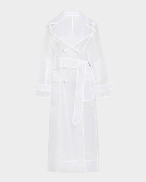 【25SS NEW】DRIES VAN NOTEN / Ronaldi プリントトレンチコート Dries Van Noten(ドリス ヴァン ノッテン) トレンチコート