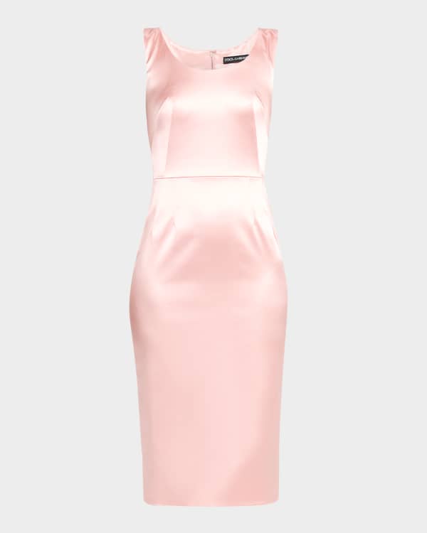 Strapless Sculpted Corset Midi Dress