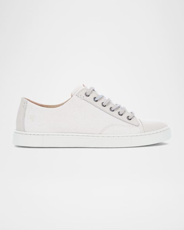 Marc Jacobs ホワイト The Leather スニーカー Marc Jacobs: ホワイト The Leather スニーカー | SSENSE 日本
