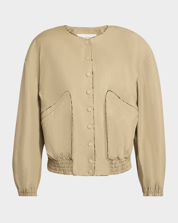 Dries Van Noten Vario Starburst Embroidered Bomber Jacket Dries Van Noten Vario Starburst Embroidered Bomber Jacket