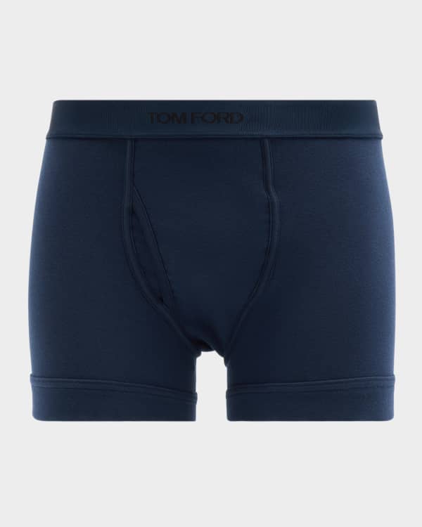 Men's 2-Pack Solid Jersey Boxer Briefs