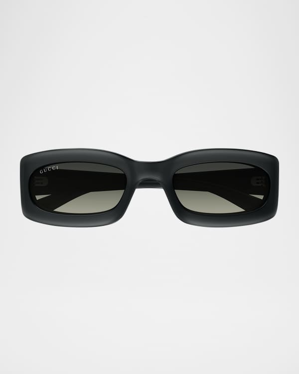 Givenchy Men's GV Day Acetate Rectangle Sunglasses | Neiman