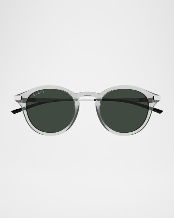 Gucci Men's GG1703SM Rimless Rectangle Sunglasses | Neiman Marcus