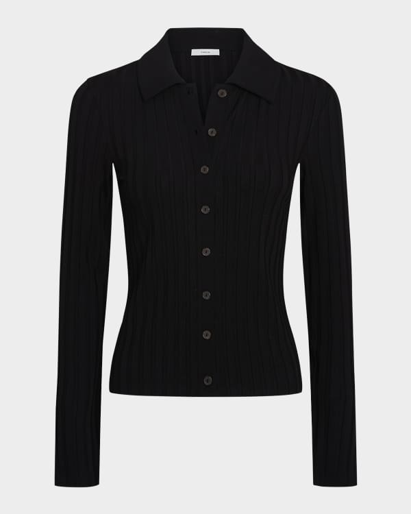 ヴィンス Vince Floral Smocked Long Sleeve Button-Up レディース シャツ トップス Black Vince Floral Smocked Long Sleeve Button Up in Black | REVOLVE