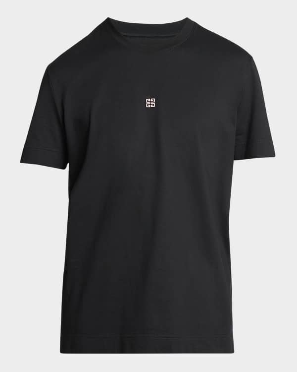 Givenchy Men's Lightning Logo Boxy T-Shirt | Neiman Marcus