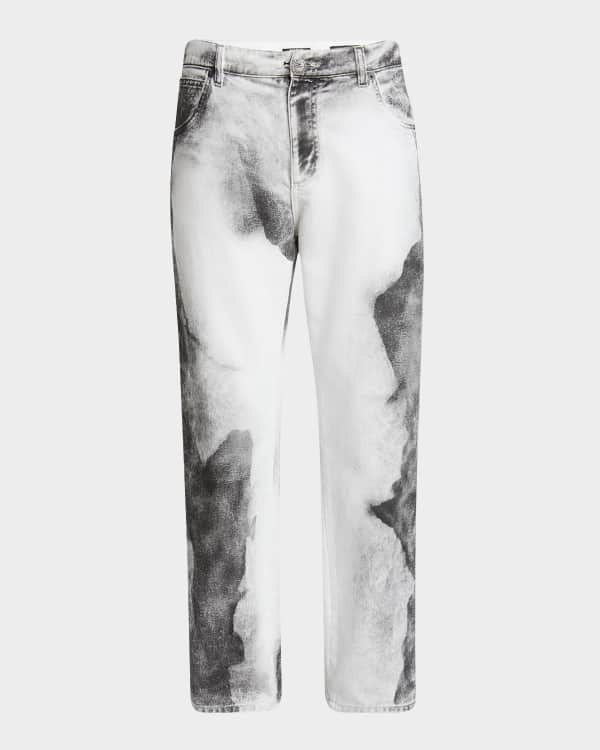 Maison Margiela Men's Dirty Wash Straight-Leg Jeans | Neiman Maison Margiela Men's Dirty Wash Straight-Leg Jeans | Neiman