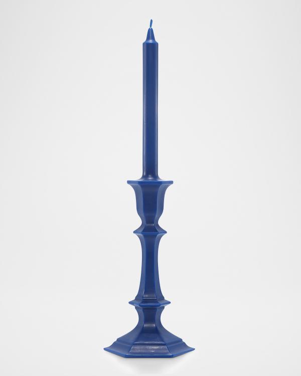 Baccaratベガ　クリスタルキャンドルホルダー　ブルー Baccarat Harcourt Goblet Candle, Blue | Neiman Marcus
