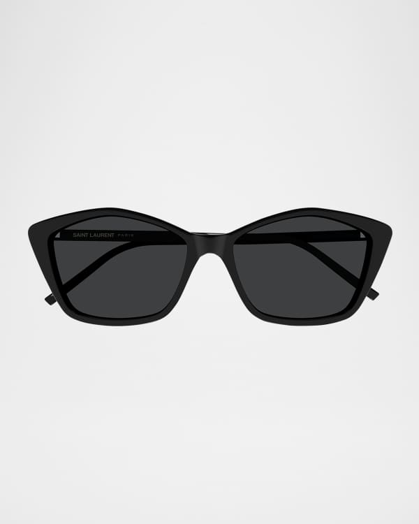 Saint Laurent Metal Cat-Eye Sunglasses | Neiman Marcus