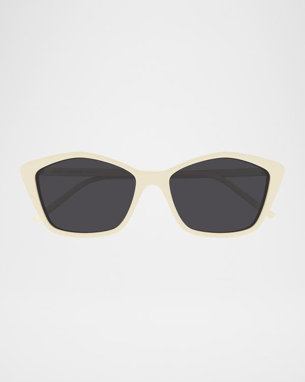 KREWE Jena Cat-Eye Transparent Acetate Sunglasses | Neiman  display picture 3
