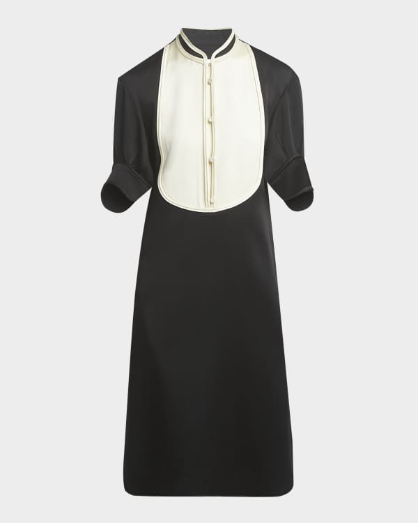 Valentino Garavani V-Logo Beaded Pockets Crepe Couture Mini