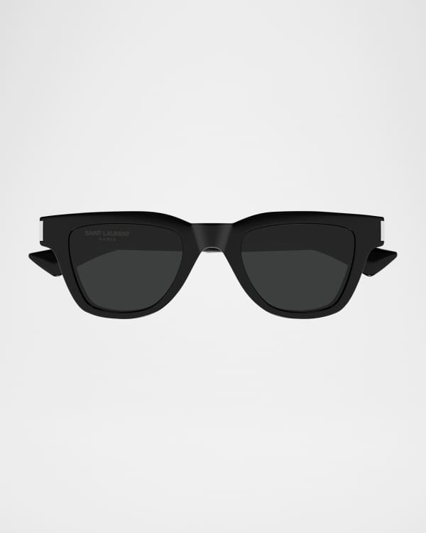 Saint Laurent Rimless Metal Aviator Frames | Neiman Marcus