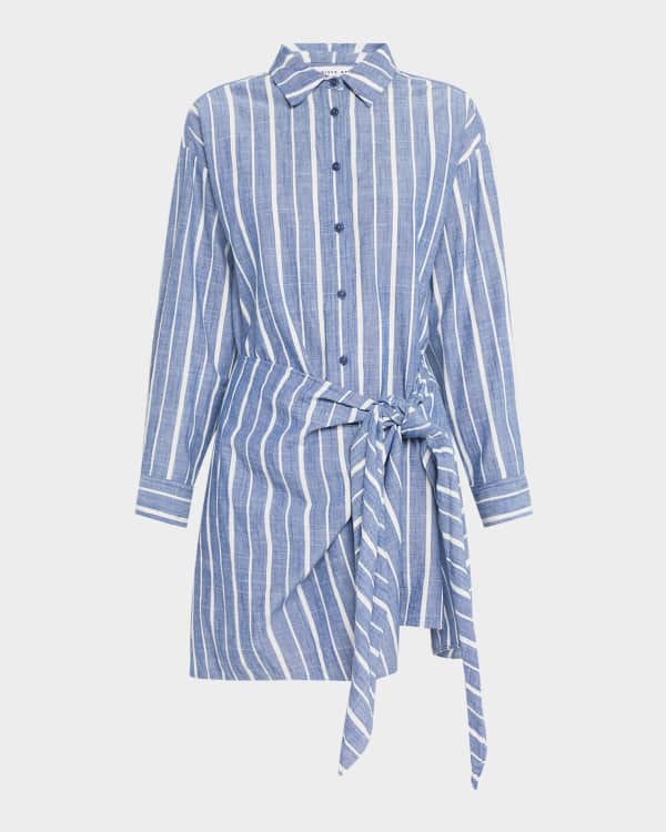 square neck white dress long sleeve Miss Lola
