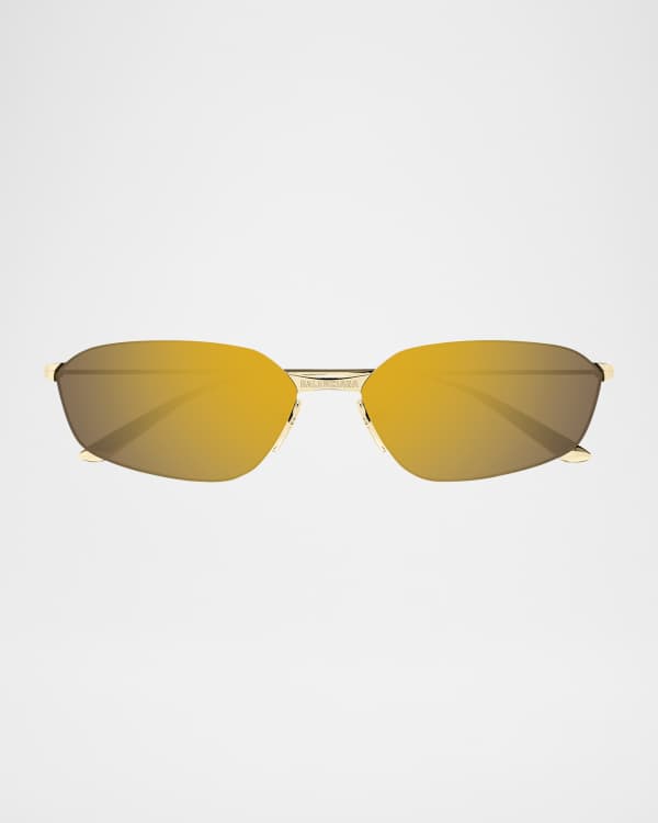 Balenciaga Signature 58mm Acetate Butterfly Sunglasses | Neiman Marcus
