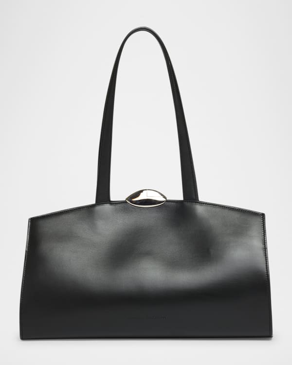 [Nanushka] Mini Anja Ruched Faux Leather Bag アンジャバッグ Nanushka Anja Ruched Shiny Faux-Leather Shoulder Bag
