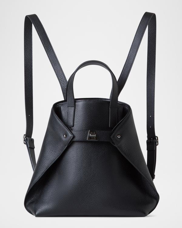 Shinola Gray Leather Convertible Pocket Backpack Convertible Pocket Backpack | Shinola main image 2