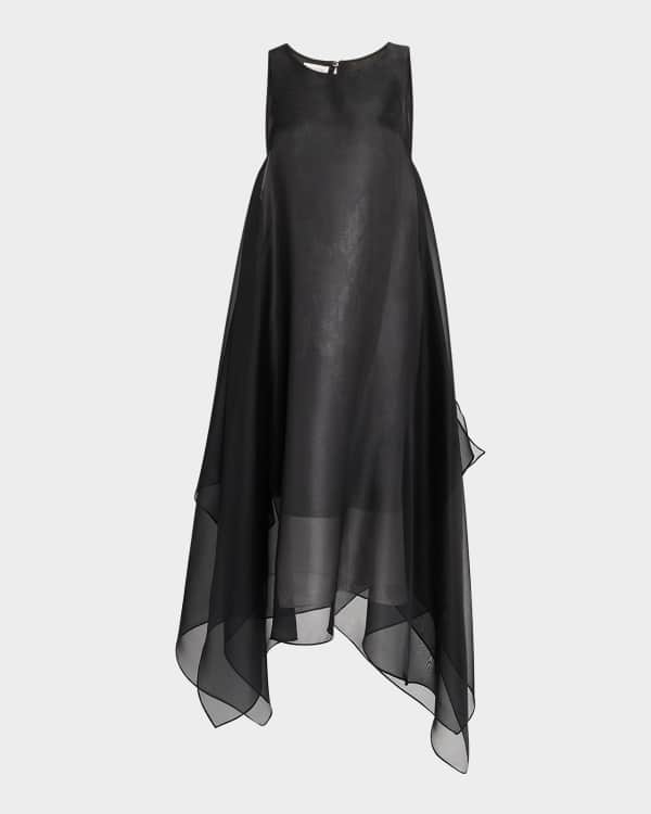【送料&関税込】TotAme T-strap Crepe-back Satin Dress T-strap crepe-back satin dress lead – TOTEME
