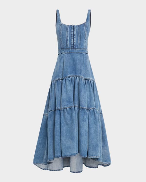 ❣️23人気作 ♡ Alice+Olivia デニムミニワンピース 新品♡ 473 ジャケット・アウター