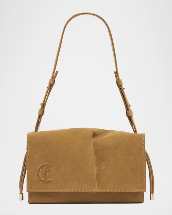 Christian Louboutin Loubila Mini Spike Leather Shoulder Bag