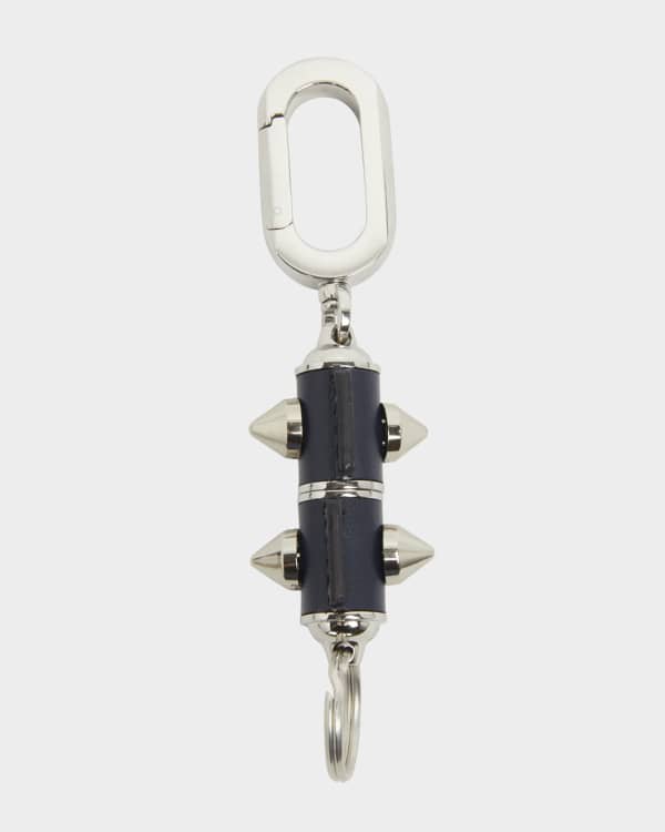 Bottega Veneta Intreccio Napa Lambskin Keychain | Neiman Marcus
