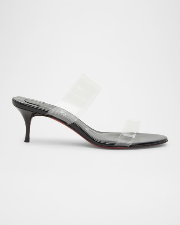 Rosalie Leather Red Sole Slingback Sandals