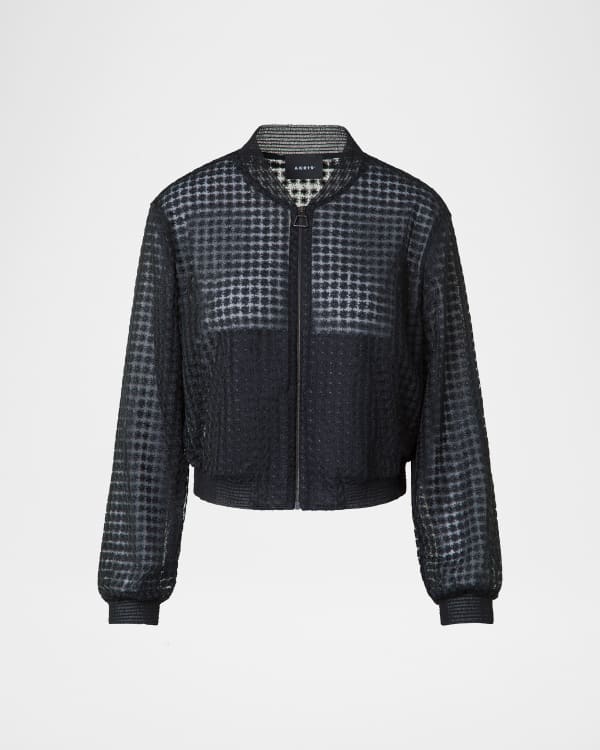 Burberry Nylon Bomber Jacket | Neiman Marcus