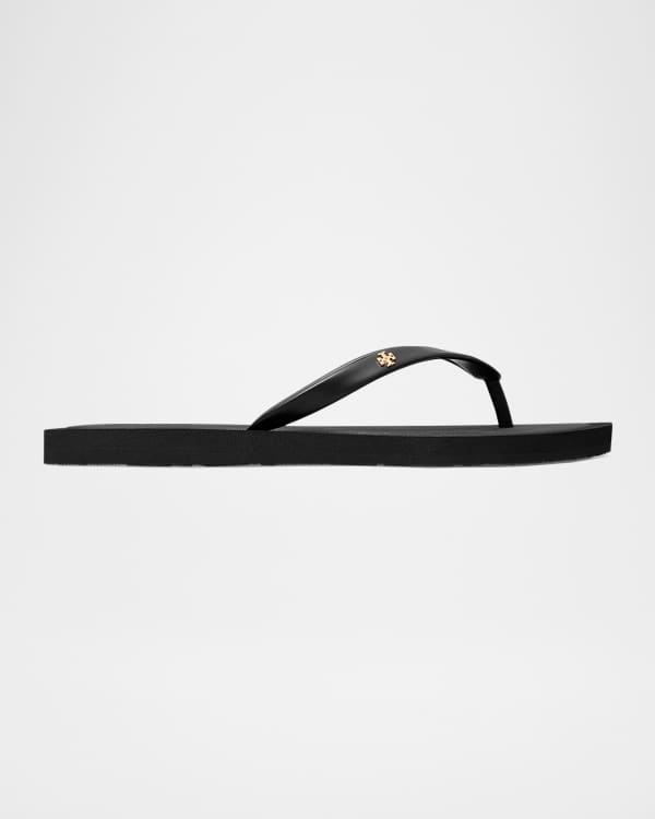 Ella Metallic Thong Slingback Sandals