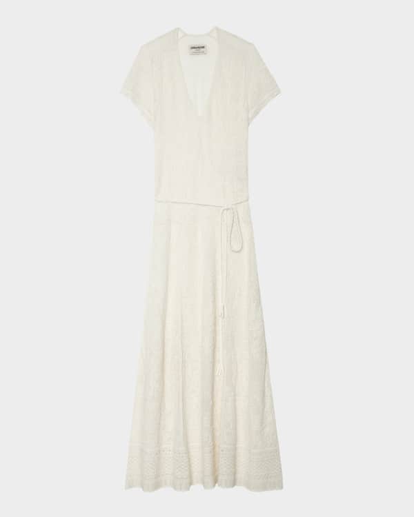 Zadaig & Voltaire green satin long dress -size medium/ large