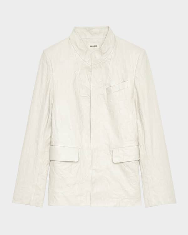 MM6 Maison Margiela Cropped Sports Jacket | Neiman Marcus