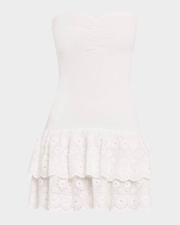 Kelly Embroidered Mini Dress