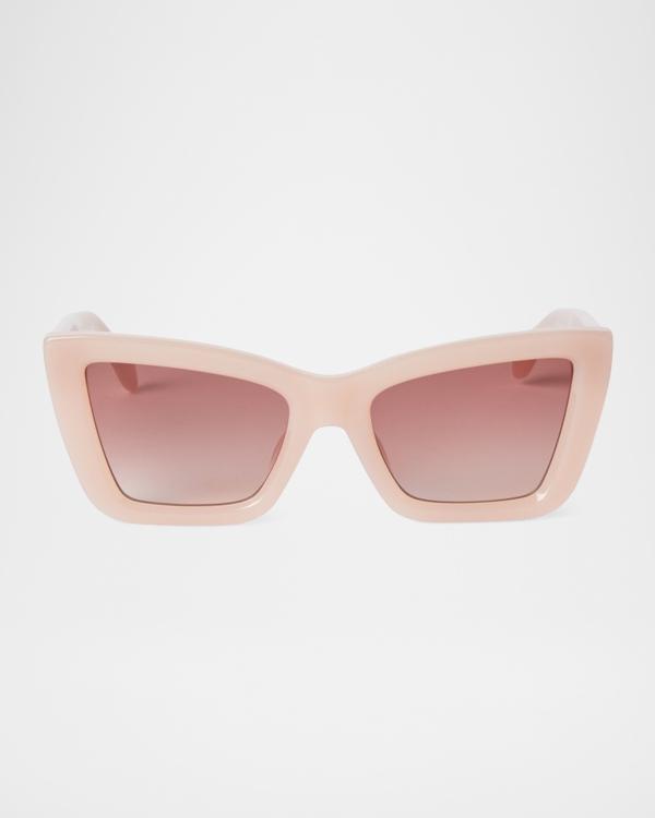 Marc Jacobs Oversized Logo Plastic Cat-Eye Sunglasses  display picture 1