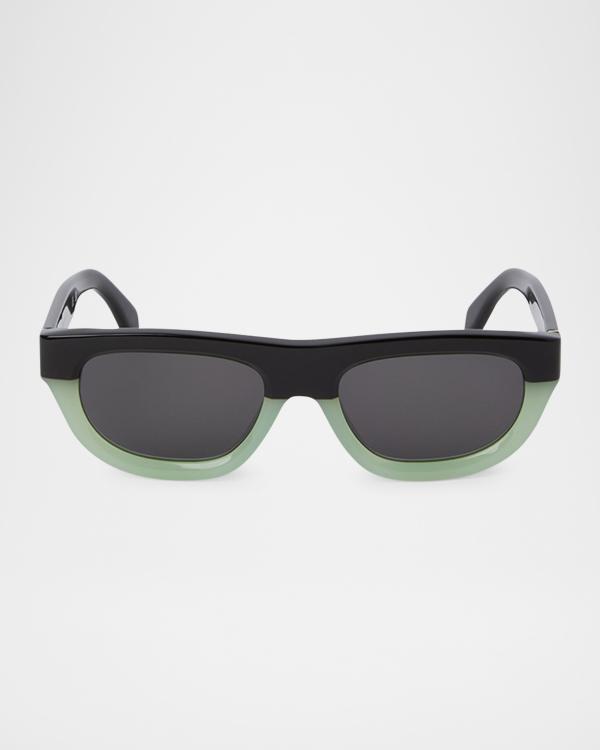 Palm Angels Hinkley Black Acetate Cat-Eye Sunglasses NWT Italy Palm Angels Black Hinkley Sunglasses Palm Angels main image 4