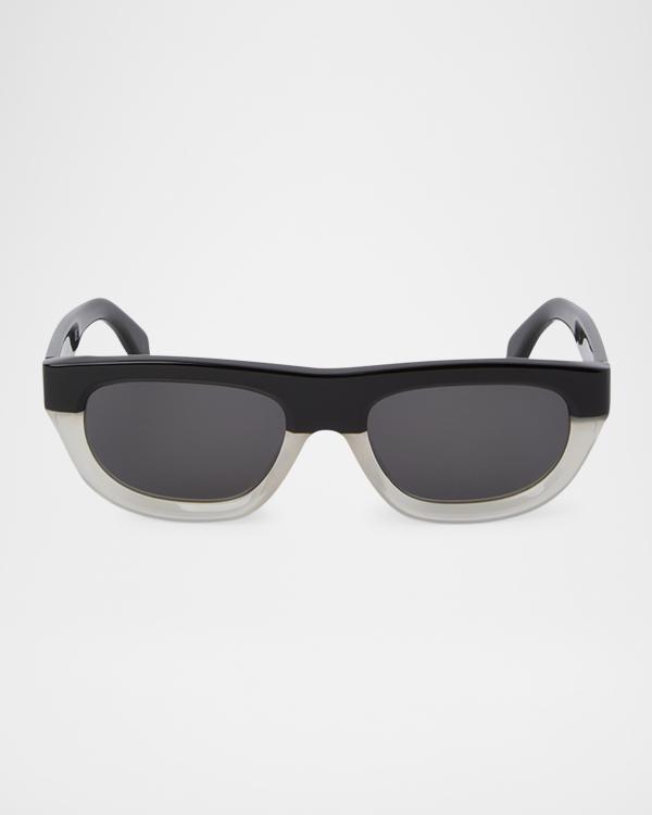 Marc Jacobs J Marc Round Two-Tone Acetate Sunglasses  display picture 3