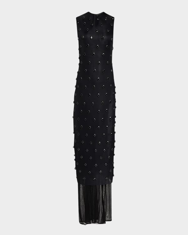 Zimmermann Crush Frilled V-Neck Midi | Neiman Marcus